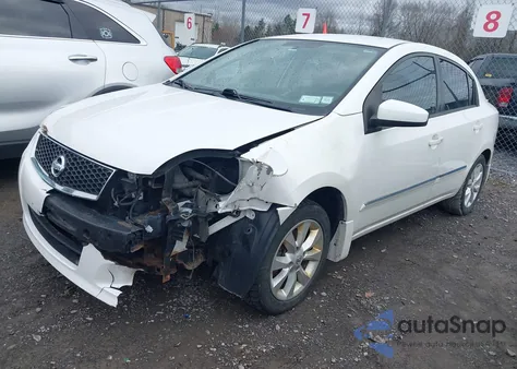 2011 Nissan Sentra 2.0Sl из США, поврежденный, VIN 3N1AB6APXBL663579